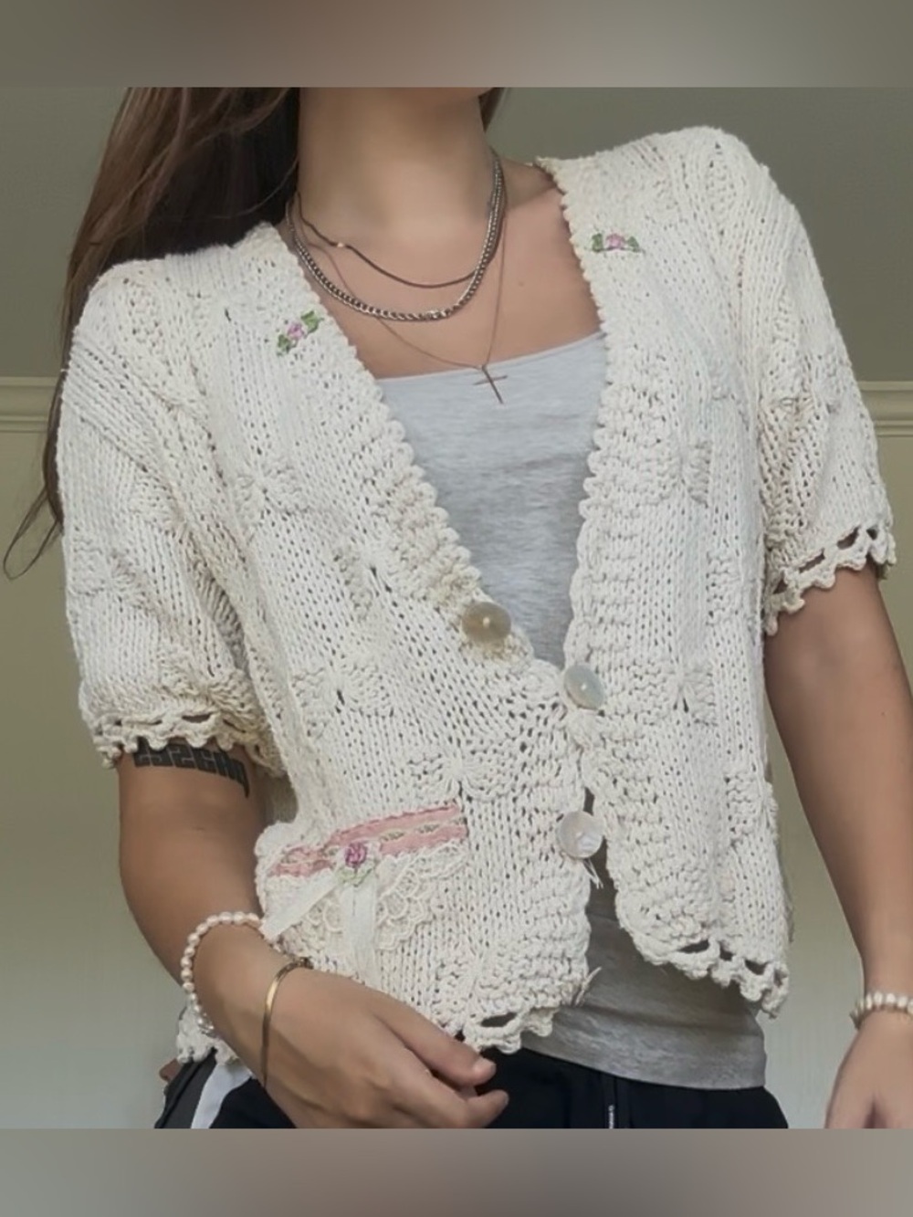 Vintage Handknits by Eastwinds Cardigan